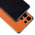 Orange Carbon Fiber Specialty Material Galaxy S21 Ultra 5G Skin